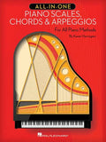 All-In-One Piano Scales, Chords & Arpeggios: For All Piano Methods - Paperback