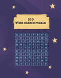 510 word search puzzle: Word Search Puzzle Activity Book with Solution for Adults, seniors and For All Puzzle Fans ( challenging brain ) - Paperback
