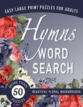 Hymns Word Search: A Large-Print Christian Puzzle Book for Senior Adults - Paperback
