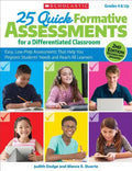 25 Quick Formative Assessments for a Differentiated Classroom, 2nd Edition - Paperback