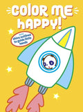 Color Me Happy! (Yellow): With Shiny Outlines to Guide Little Hands - Paperback