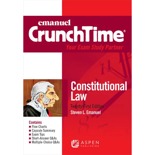 CrunchTime for Contstitutional Law - Paperback