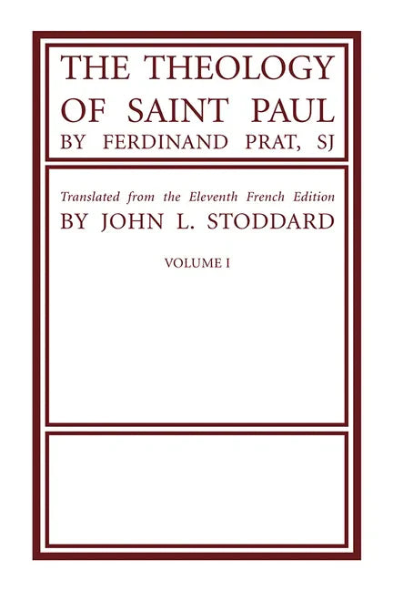 The Theology of Saint Paul, Volume 1 - Hardcover