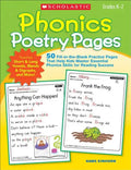 Phonics Poetry Pages: 50 Fill-In-The-Blank Practice Pages That Help Kids Master Essential Phonics Skills for Reading Success - Paperback
