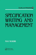 Specification Writing and Management - Paperback