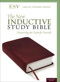 The New Inductive Study Bible (Esv, Milano Softone, Burgundy) - Imitation Leather