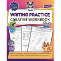 Writing Practice Creative Workbook for Grade 1: Boost Handwriting, Spelling, Vocabulary, Grammar, Phonics, & Reading with Activities, Coloring, Puzzle - Paperback
