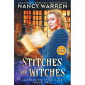Stitches and Witches (Large Print): A Paranormal Cozy Mystery - Paperback