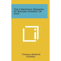 The Christmas Sermons Of Blessed Guerric Of Igny - Hardcover