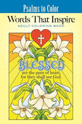 Psalms to Color: Words That Inspire - Paperback