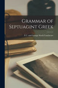 Grammar of Septuagint Greek - Paperback