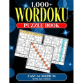 1,000+ Wordoku Puzzle Book for Adults: Word-based Sudoku Puzzles with a secret 9-letter word. - Paperback