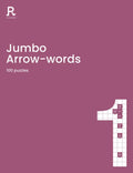 Jumbo Arrowwords Book 1: An Arrow Words Book for Adults Containing 100 Large Puzzles - Paperback
