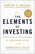The Elements of Investing: Easy Lessons for Every Investor - Paperback