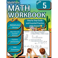 MathFlare - Math Workbook 5th Grade: Math Workbook Grade 5: Multiplication and Division, Fractions, Decimals, Place Value, Expanded Notations, Geometr - Paperback