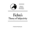 Fichte's Theory of Subjectivity - Paperback