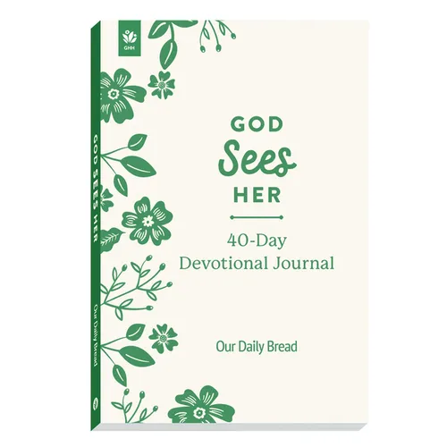 God Sees Her 40-Day Devotional Journal - Paperback