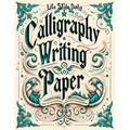 Calligraphy Writing Paper: Enhance Your Calligraphy Skills with Premium Writing Paper for Practice - Paperback