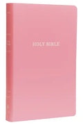 KJV, Gift and Award Bible, Imitation Leather, Pink, Red Letter Edition - Imitation Leather