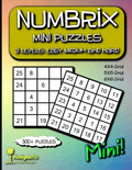 Numbrix Mini Puzzles: 3 Levels: Easy, Medium and Hard - Paperback