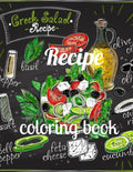 Recipe coloring book: A Coloring Book of 35 Unique recipe Coe Stress relief Book Designs Paperback - Paperback