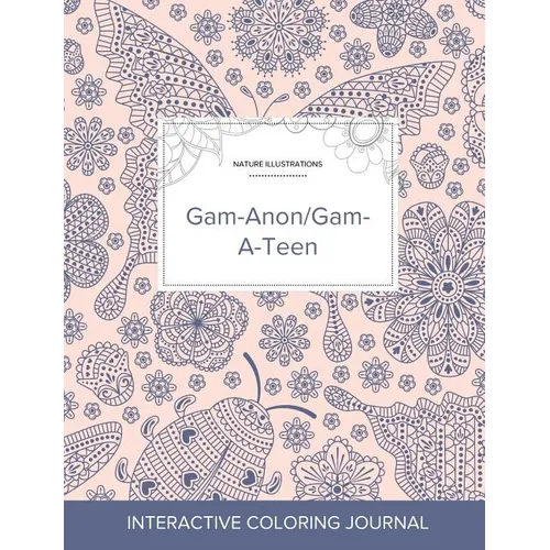 Adult Coloring Journal: Gam-Anon/Gam-A-Teen (Nature Illustrations, Ladybug) - Paperback
