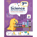 7th Grade Science: Daily Practice Workbook 20 Weeks of Fun Activities (Physical, Life, Earth and Space Science, Engineering Video Explana - Paperback