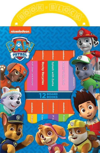 Nickelodeon Paw Patrol: 12 Board Books - Boxed Set