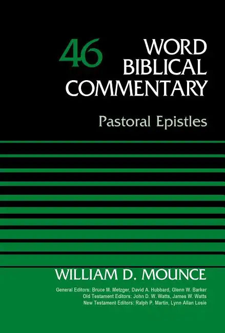 Pastoral Epistles, Volume 46 - Hardcover