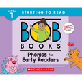 Bob Books - Phonics for Early Readers Hardcover Bind-Up Phonics, Ages 4 and Up, Kindergarten (Stage 1: Starting to Read) - Hardcover