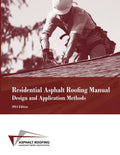 Residential Asphalt Roofing Manual Design and Application Methods - Paperback