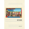 Vintage Lined Notebook Greetings from Florida - Paperback