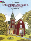 The American House Styles of Architecture Coloring Book - Paperback