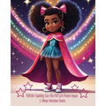 Puffville's Sparkling Star: Afro Puff Girl's Positive Impact 3-Minute Adventure Stories: Afro Puff Girl's Positive Impact - Paperback