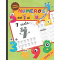 NÚMEROS DEL 1 AL 20, y más allá!: Cuaderno Infantil de Escritura Numérica - Aprende a Escribir Y Contar de Forma Divertida - Actividades de Recuento Y - Paperback