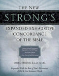 The New Strong's Expanded Exhaustive Concordance of the Bible: Every Word of the Bible Indexed, Red Letter Edition - Hardcover