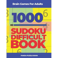 Brain Games For Adults -1000 Sudoku Difficult Book: Brain Teaser Puzzles - Paperback