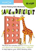 Kumon Thinking Skills Workbooks K: Same and Different - Paperback