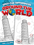 Spot-The-Differences Around the World - Paperback