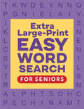 Extra Large-Print Easy Word Search for Seniors - Paperback