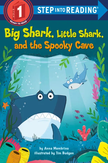 Big Shark, Little Shark, and the Spooky Cave - Paperback