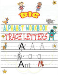 big alphabet workbook trace letters: Trace Letters Workbook - Preschool-Kindergarten, (Big Skills for Little Hands(R)) - writing Workbook with Sight w - Paperback