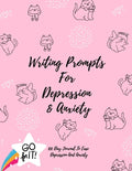 Writing Prompts For Depression And Anxiety: 100 Day Journal To Ease Depression And Anxiety Prompts to Ease the Mind - Paperback