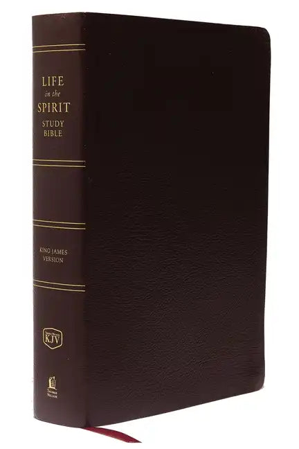 Life in the Spirit Study Bible-KJV - Bonded Leather