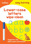 Lower-Case Letters: Wipe-Clean