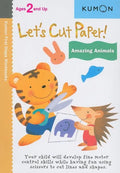 Kumon Let's Cut Paper! Amazing Animals - Paperback