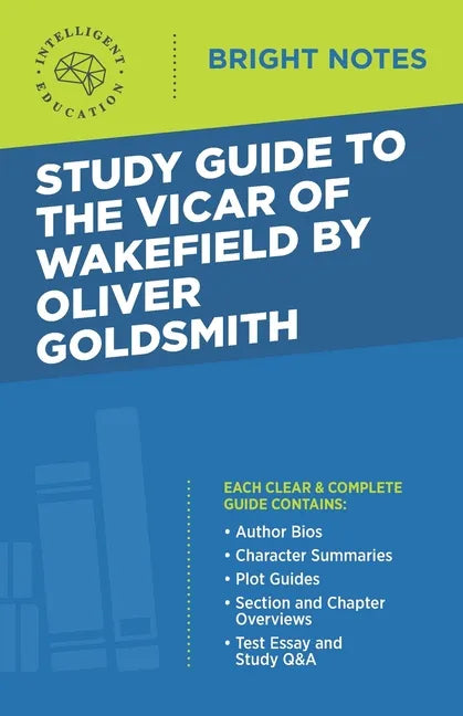 Study Guide to The Vicar of Wakefield by Oliver Goldsmith - Paperback