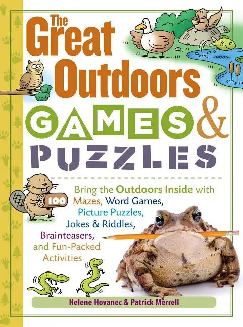 The Great Outdoors Games & Puzzles - Paperback