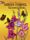 Garden Flowers Coloring Book - Paperback