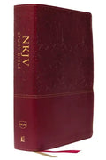NKJV Study Bible, Imitation Leather, Red, Full-Color, Red Letter Edition, Indexed, Comfort Print: The Complete Resource for Studying God's Word - Imitation Leather